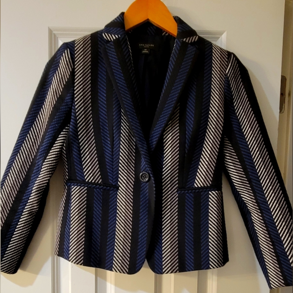 Ann Taylor Striped Blazer